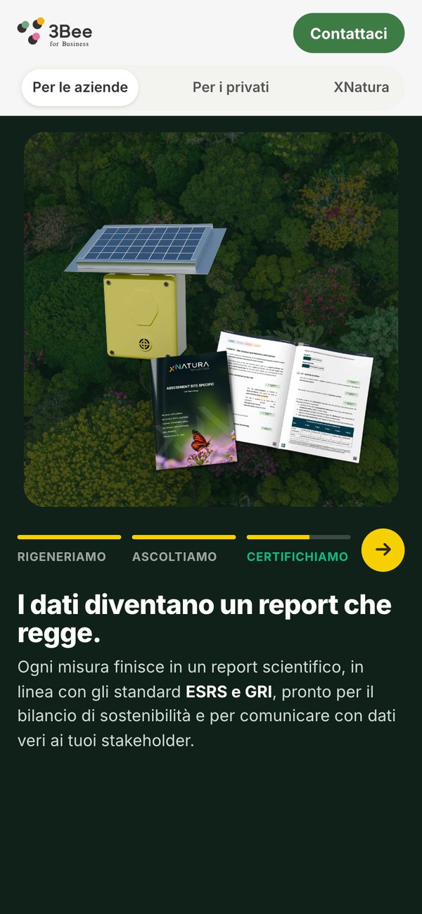Il passo Certifichiamo al telefono, con il report
