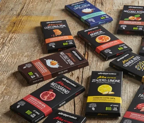 Barrette di cioccolato Altromercato
