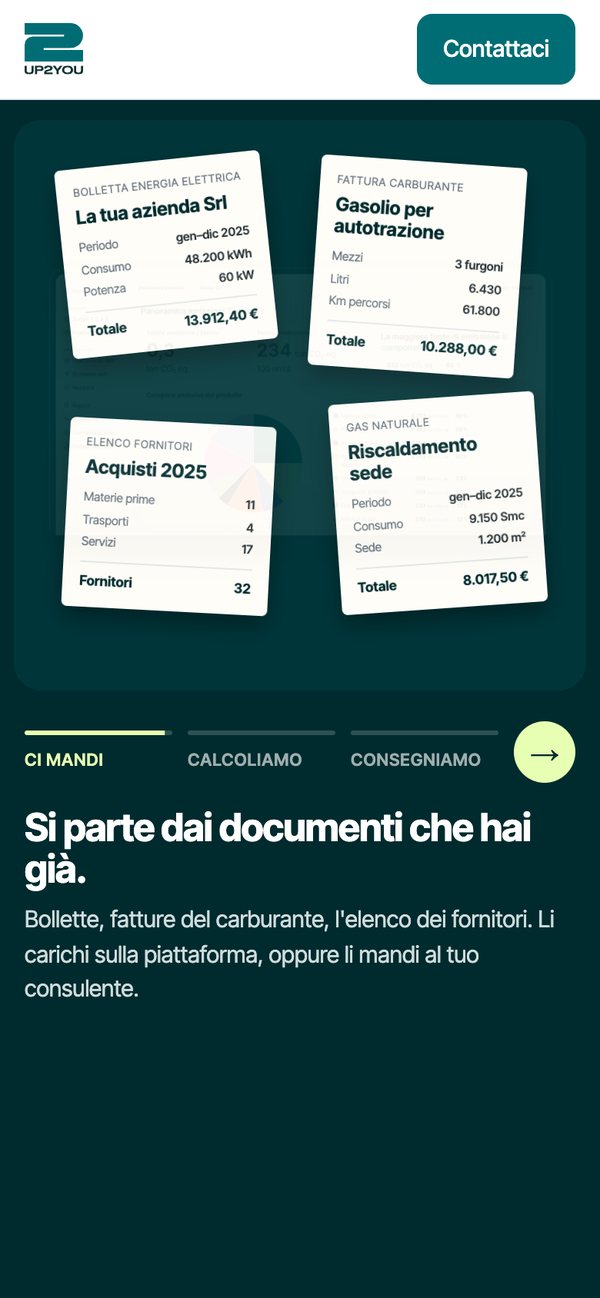 Come funziona, passo 1: i documenti dell'azienda